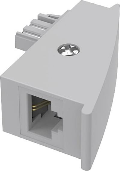 Hama Telefoon (analoog) Aansluitkabel [1x Telefoonstekker Duitsland (TAE-U) - 1x Telefoonbus Duitsland (TAE-U)] 10 m Zwart