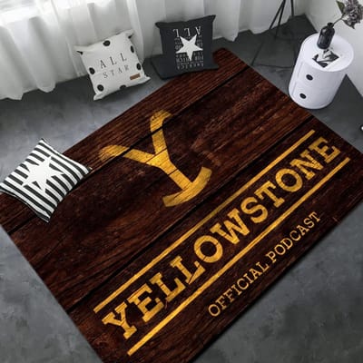 Yellowstone Dutton Ranch Badmat Antislip Absorbeert Water Lange Strook Kussen Slaapkamer Mat Welkom Deurmat 50x80cm