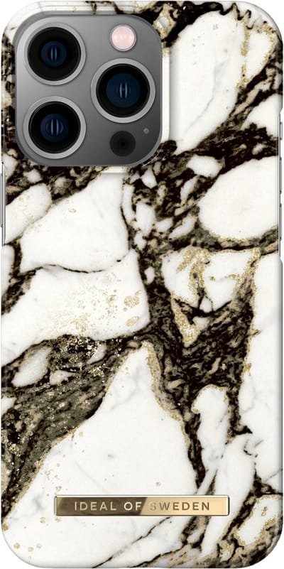 iDeal of Sweden iPhone 13 Pro Backcover hoesje - Fashion Case - Calacatta Golden Marble