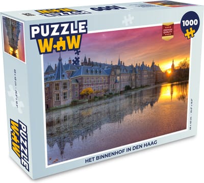 Puzzel Het Binnenhof in Den Haag - Legpuzzel - Puzzel 1000 stukjes volwassenen