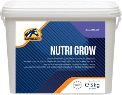 Cavalor Nutri Grow Dracht&Groei Mineralen - Voedingssupplement - 5 kg