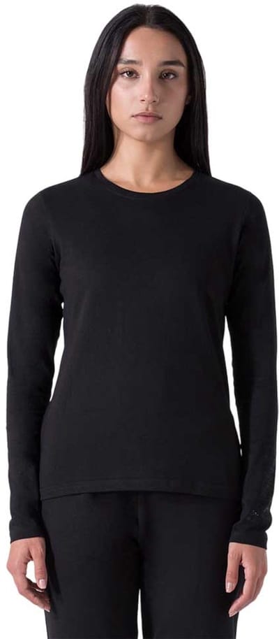 Everlast Jersey T-shirt Met Lange Mouwen Zwart M Vrouw