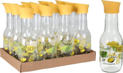 Schenkkan glas 1L - Citroenprint