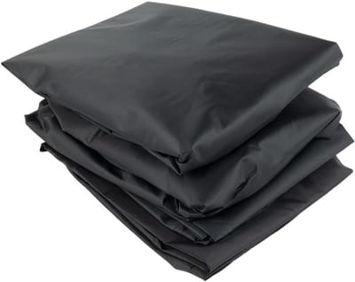 Bandenhoezen Set - Wielbeschermers - Voertuig Bescherming - Weerbestendig Oxford Doek - 32 Inch Diameter - Zwart