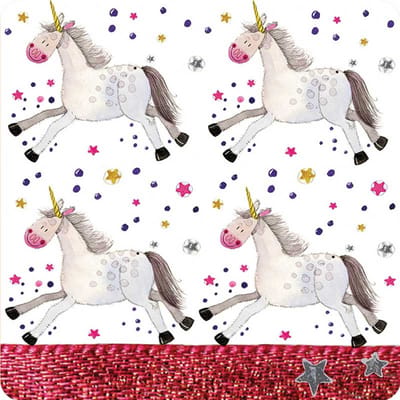 Alex Clark Onderzetters UNICORNS ~ EENHOORNS