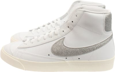 Nike Blazer Mid '77 ESS Damesschoenen, 44, Wit/Sail/Summit White/Metallic Silver