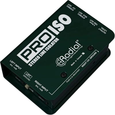 Passieve Audio Lijn Isolator met Groundlift voor Signaalfiltering