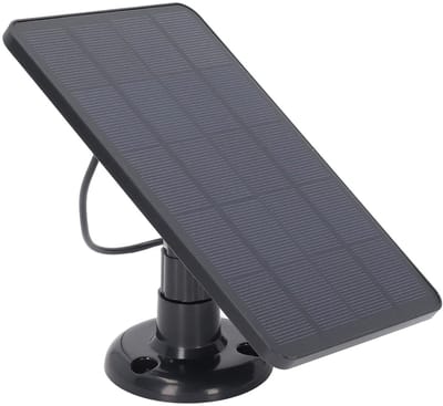 Zonnepaneel - Zonne Charger - Apparaten Opladen - Hoge Conversie - 10W Vermogen - Zwart