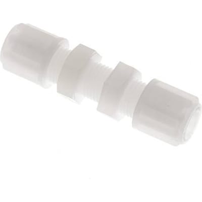6x4mm Pvdf Rechte Knelfitting Schotdoorvoer 10bar