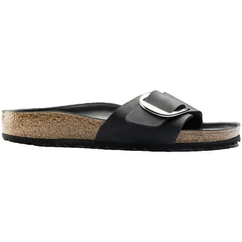 Damessandalen Birkenstock Madrid Big Buckle Natural Leather Oiled