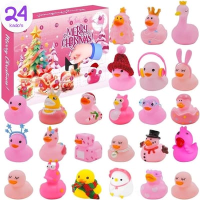 Bad Speelgoed Set 24 Stuks – Adventskalender 2026 – Water Speelgoed Cadeau voor Kinderen