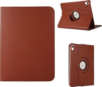 Draaibaar Hoesje 360 Rotating Multi stand Case - Geschikt voor: Apple iPad 2022 - 10.9 inch - Bruin