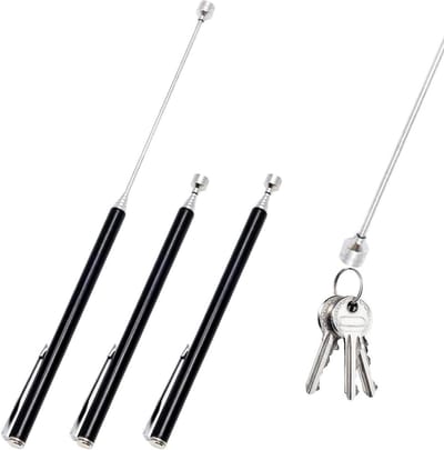 Magnetische Telescoopstang - Uittrekbare Magneet voor Sleutels, Pennen en Metalen Onderdelen