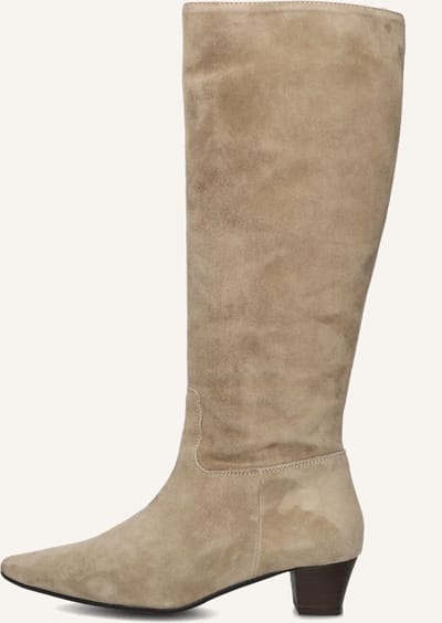 STEFANO LAURAN 010-290 Laarzen - Suède - Dames - Beige - Maat 42