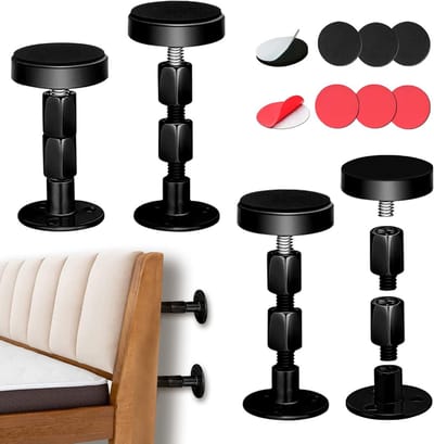 Verstelbare Hoofdbord Stoppers tegen Schudden en Geluid - Wandbeschermers voor Bedframe