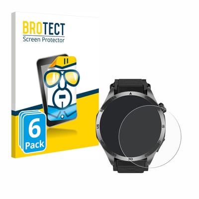 BROTECT - Screenprotector voor Knauermann Pro 3 Fan Edition 2025 (rond) - Folie Beschermfolie transparant 6 Stuks