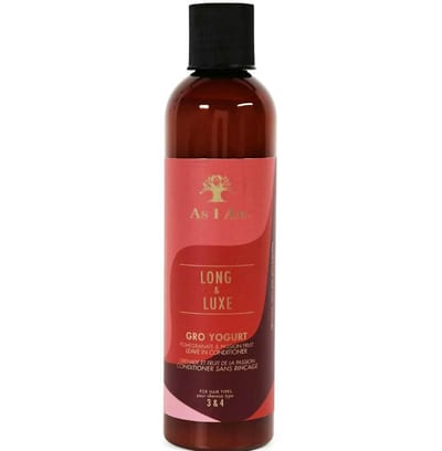 As I Am - Long & Luxe Gro Yogurt Leave in Conditioner - 237 ml