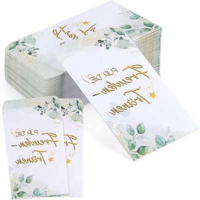 Tissue Holders voor Bruiloft: 50 Stuks Papieren Tassen voor Decoratie en Gastengeschenken
