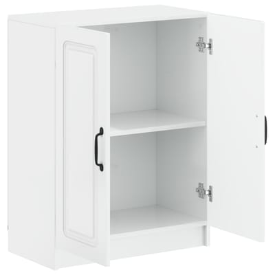 vidaXL - Badkamer - Opbergkast - UTRECHT - Hoogglans - Wit - 59,5 - x - 31 - x - 77 - cm