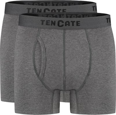 Ten Cate Basics shorts met gulp navy 2-pack voor Heren | Maat XL