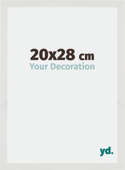Your Decoration - Fotolijst 20x28 cm - MDF - Wit Mat - Mura