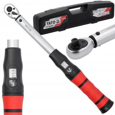 Momentsleutel 3/8" 20-120Nm met verstelvenster YATO
