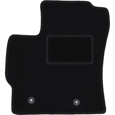 Bestuurdersmat zwart voor: Toyota Auris I hatchback (2006-2013)