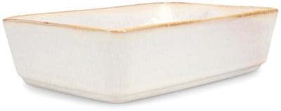 S&P Ovenschaal 20x13,5xH5,5cm wit Artisan