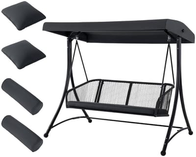 CRLYN® Schommelbank 3 Persoons - Loungeset Tuinmeubels