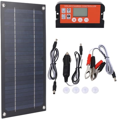 Dailygoods - 600W Zonnepaneel met 100A Controller en Verlengkabel