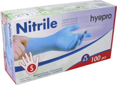 Hy@pro handschoenen 100 st blauw