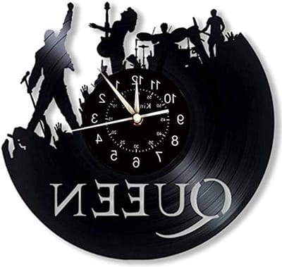 Handgemaakte Eekhoornvormige Vinyl Belversiering - Perfecte Cadeau voor Aan de Muur (Zwart met Lichten) - Inclusief Cadeauzak en Haak, Uniek en Creatief Decoratieartikel