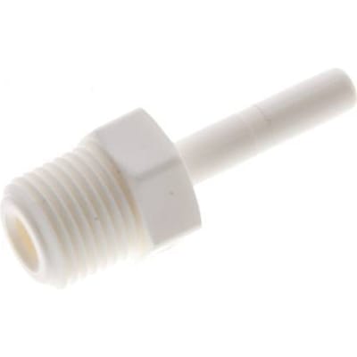5/32'' x 1/8'' NPT insteekfitting POM Buitendraad EPDM [10 Stuks]