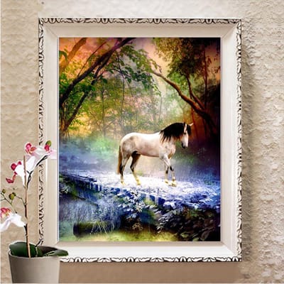 Volledige vierkante/ronde boor 5D DIY diamant schilderij 3D diamant borduurwerk kruissteek Home Decor Full Square 20X30CM