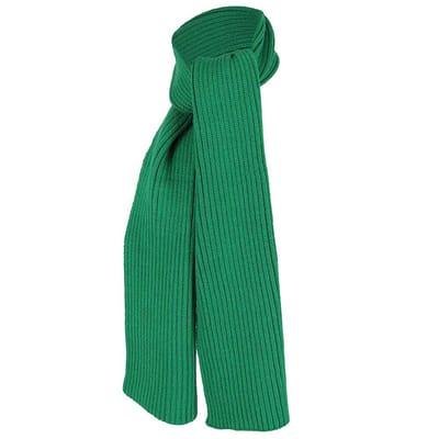 Sjaal kinderen - Unisex - Effen - 2 t/m 8 jaar - Groen / 2/4 Jaar