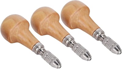 Precisie Handboor - Graveer Tool - Sieraden Maken - Veelzijdige Toepassingen - 3 Sets - Zilver