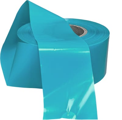 Kortpack - Afzetlint - 75mm x 250mtr x 60my - Aqua kleur - 1 Rol per verpakking - Markeringslint - (029.4191)