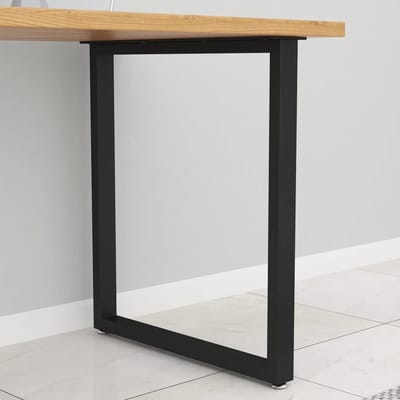 Metalen Tafelpoot Bureaupoten - Meubelpoten Tafelpoten - Doe-het-zelf Meubels Maken - 61 cm Brede Stevige Poten - 71 cm Hoogte