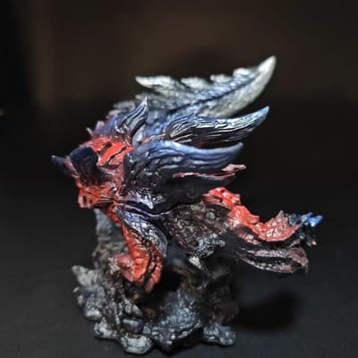 13cm Nieuwe Monster Hunter Glavenus Statisch Model Actiefiguren PVC Bureau Ornament Model Speelgoed Verrassingsbeeldje Cadeaus Verzamelaar