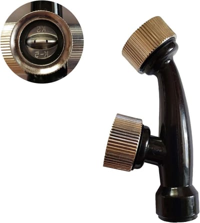 Sproeier Mondstuk - Mistkop - Tuin Irrigatie - Superbrede Ventilatorvorm - 8cm Lengte - Grijs