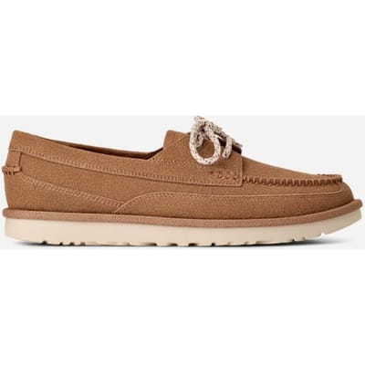 UGG® Deckmel in Brown, Size 10, Polyester