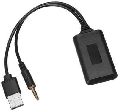 Auto Bluetooth AUX-Adapter - 3,5 mm - 0,14 Inch - Draadloze Bluetooth - Ontvanger - Zender - Adapter - Ondersteunt Audio 5.0 - Geschikt voor Voertuigen Met Aux-Ingang