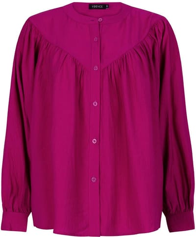 Ydence Blouse Hester Dames - Jurken - Fuchsia - Maat XS