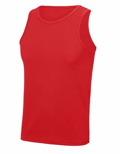 Just Hoods - Cool Top - Kids - Sport - Fire Red - 3/4 jaar