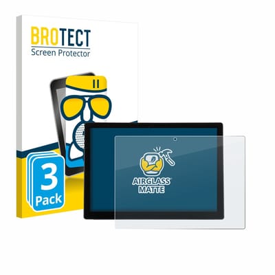 BROTECT - Screenprotector voor Wortmann Terra Pad 1200V2 12.3" - Folie Beschermfolie Beschermglas matte 3 Stuks