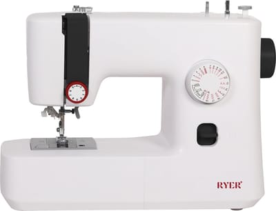 RYER - Naaimachine - 18 Steken - LED Verlichting - Voetpedaal - Stil & Compact