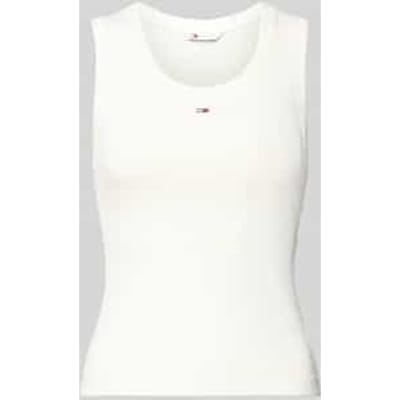 Slim Fit Tanktop van katoenmix