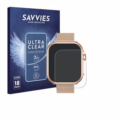 Savvies - Screenprotector voor Sanorum G62 1.85" - Folie Beschermfolie transparant 18 Stuks