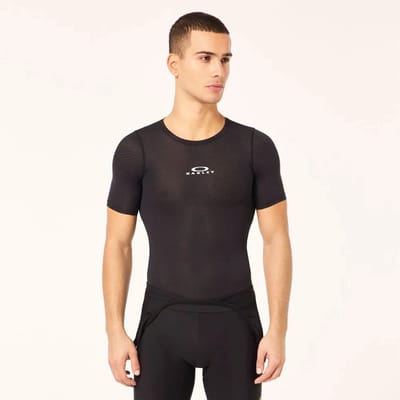 Oakley Apparel Endurance Base Layer Korte Mouw Wielertrui Zwart S Man
