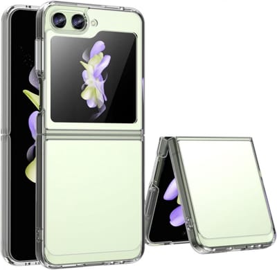 Transparant Dun TPU Hoesje Geschikt voor Samsung Galaxy Z Flip 5 | Back Cover | Lichtgewicht | Ultra Dun Hoesje | Flexibel | Zacht TPU | Doorzichtig